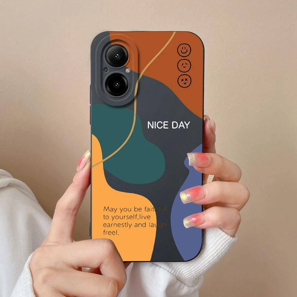 thumbnail image 1 of For Realme C67 Phone Case Fun Butterfly Camera Protection Soft Liquid Silicone Back Cover For Oppo Realme C 67 Funda Coque Capa, 1 of 5
