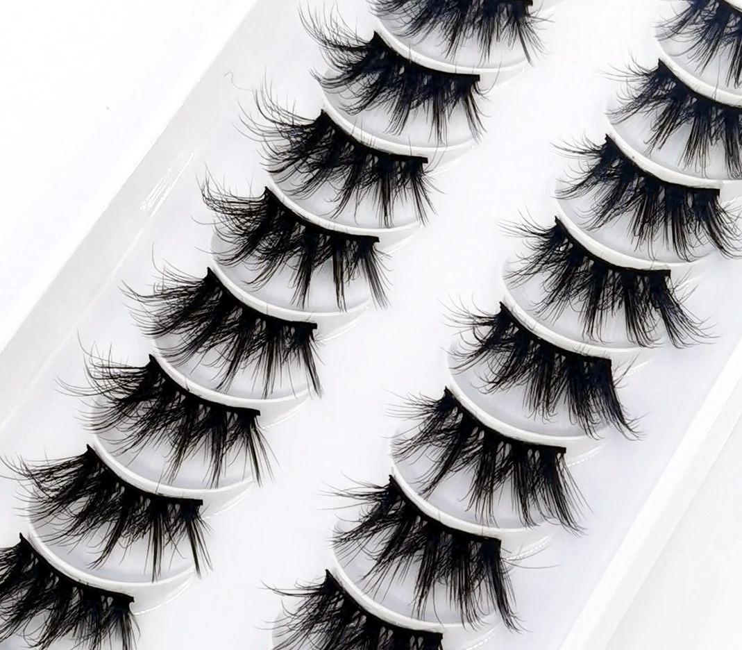 10 Pairs Half Eye Lashes Natural False eyelashes Handmade Faux 3D Mink Lashes Makeup Tools Reusable Eyelash Extension eyelash extensions fake eyelashes eyelash extension eyelash extension lashes false eyelashes eyelash makeup tools