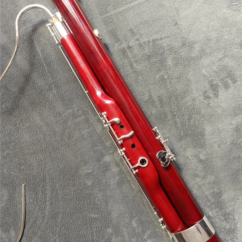 JM Professional C Tone Bassoon Cupronickel silver Key Maple body Bassoon