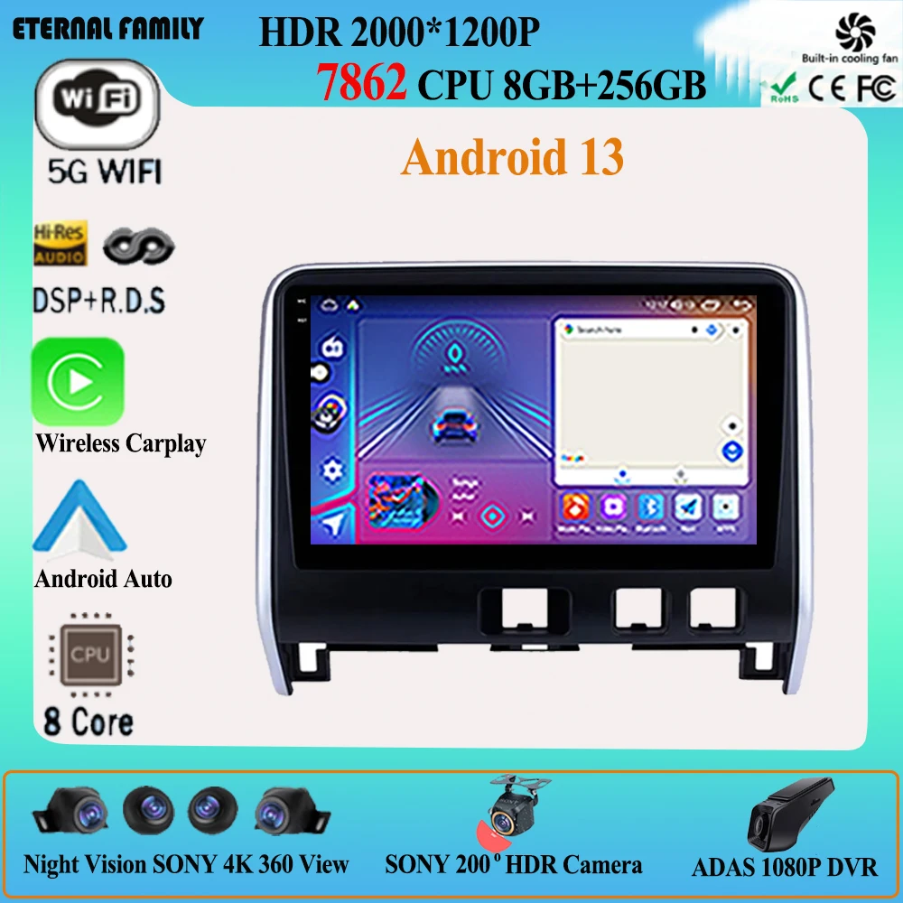 

Android 13 Car Radio Android For Nissan Serena 5 2016 2017 2018 2019 Car Multimedia Player Navigation GPS Stereo No 2din 2 din