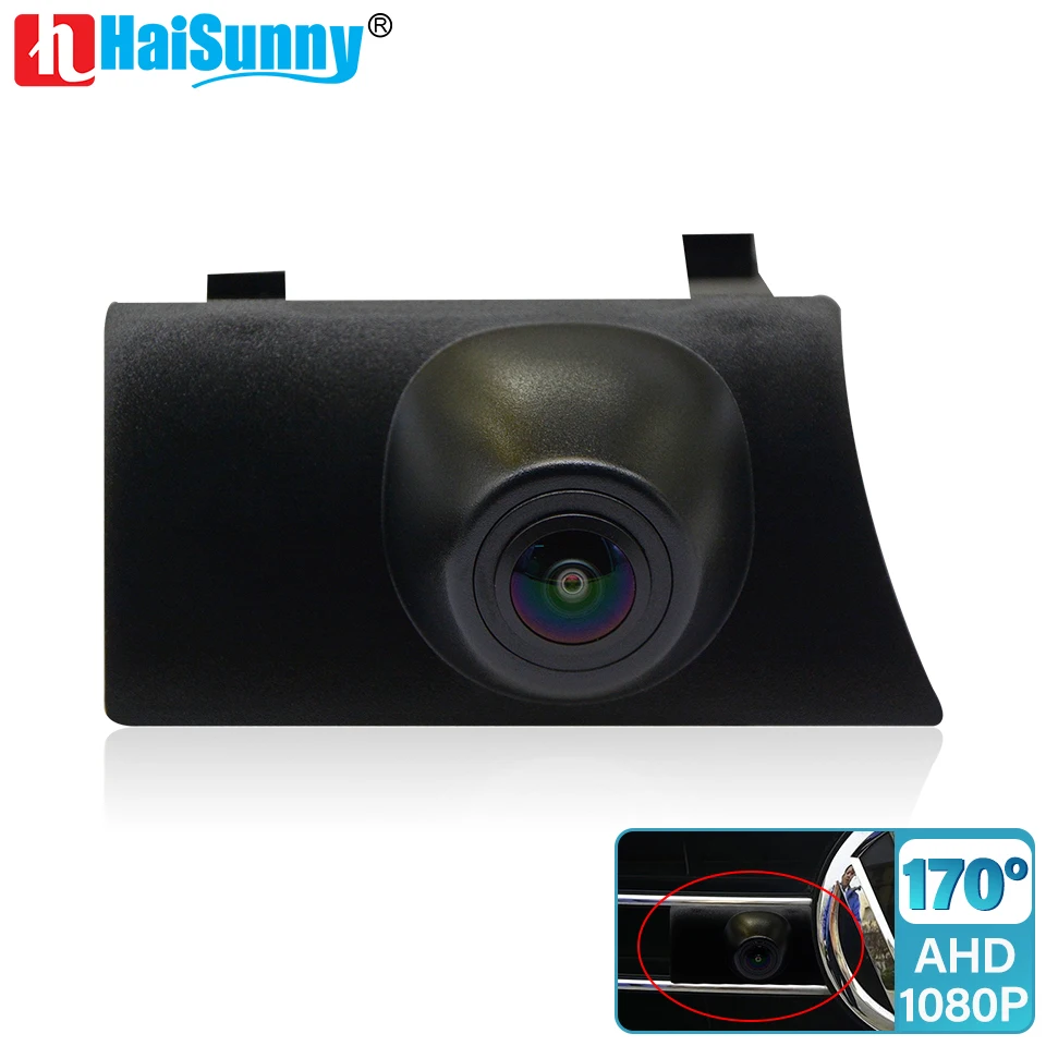 

HaiSunny AHD 1920*1080P Автомобильная Передняя позитивная камера с логотипом для VW Sagitar 2017 2018 2019 2020 ночное видение Водонепроницаемая HD парковка