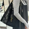 Hot Selling New Fashionable and Atmospheric Large Capacity Women's Woven Bag, Niche Hollow Grass Woven Bag, Commuting Storagebag 2