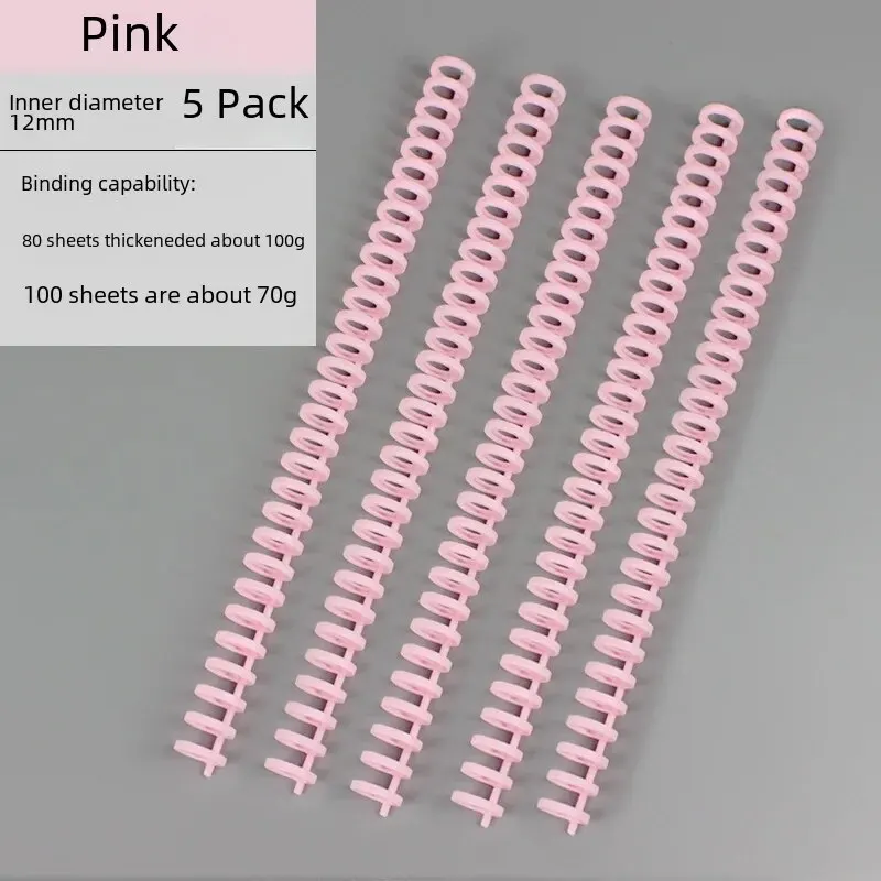 30-hole Open ring pink 5 pieces