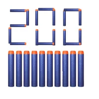 200pcs Refill Darts For Nerf Bullets Soft Hollow Hole Head 7.2cm Refill Darts Toy Gun Bullets Blasters Kids Guns Accessories 1
