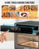 Large Capacity Air Fryer Toaster Oven Combo Countertop, Dishwasher Safe Detachable Panel, 26QT, with Drumstick Grill 2