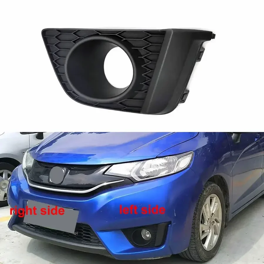 車用フォググリル Compatible With For Escape 2013 2014 2015 2016 エスケープ用 左側 フォードエスケープクーガ2017  2018、車のフォグランプカバートリム、車のバンパーABSシルバーフロントフォグランプカバーフレー リアライトランプカバートリム Ford Kuga  Escape ... エスケープ クーガ 2017 2018 2019 車用 左右フロントバンパー フォグランプ ランプ グリル カバー フレーム フォグ