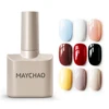MAYCHAO 12ml Gel Nail Polish 48 Colors Glossy Semi Permanent Soak Off UV LED Frosted Gel Nails Painting Varnish 1