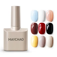 MAYCHAO 12ml Gel Nail Polish 48 Colors Glossy Semi Permanent Soak Off UV LED Frosted Gel Nails Painting Varnish 1