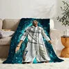 Cute Blanket CR7 Ronaldo Sofa Camp Nap Bedspread Soft Bicycle Blanket Fleece Home Textile Birthday Gift Blanket Bedroom Decor 1