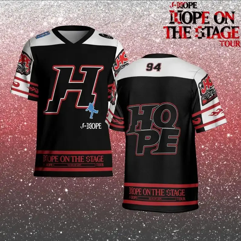 J-Hope Tour Hope On The Stage World Tour Football Jersey