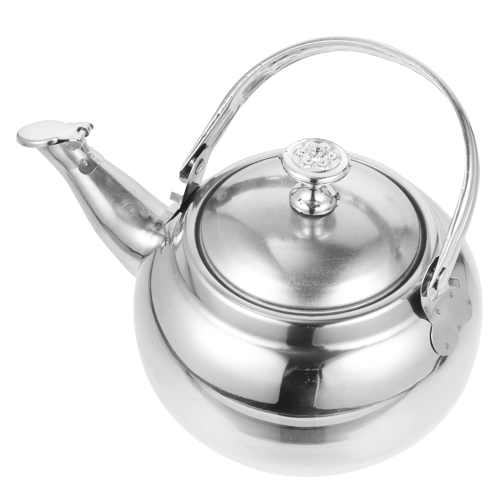 

Whistling Tea Kettle Stainless Steel Water Boiler Induction Stove Gas Stove Top Home