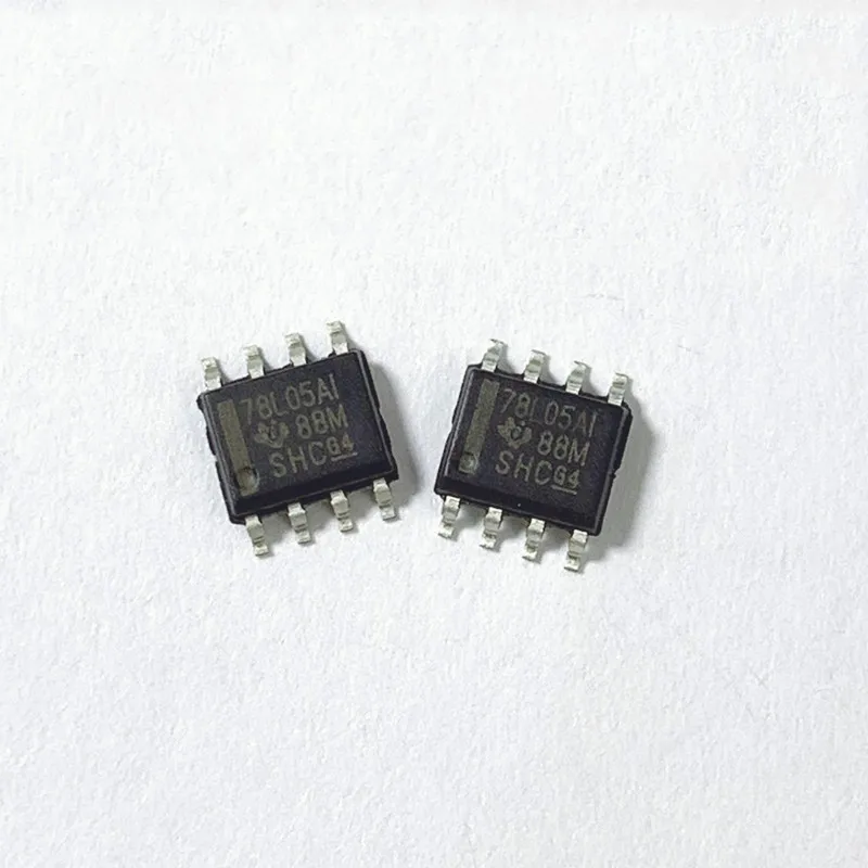 

UA78L05AIDR Linear regulator, fixed, 7805, 7V to 20V input, 5V and 0.1A output, SOIC-8