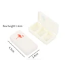 Empty Mini Palette Portable White Night Solid Watercolor Storage Box Ins Fresh Solid Paint Box Travel Painting Art Supplies 3
