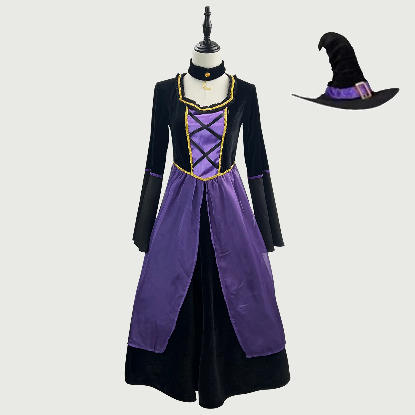 Purple Witch Costume 1