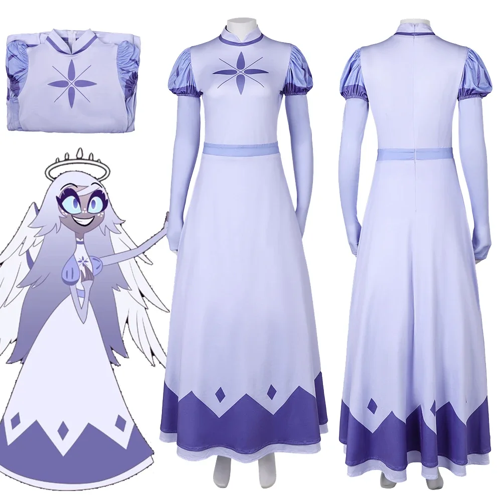 Lucifer Adam Cosplay Alastor Valentino Hazzbin Fantasy Hotel Costume Headgear Disguise For Men Adult Halloween Carnival Suit