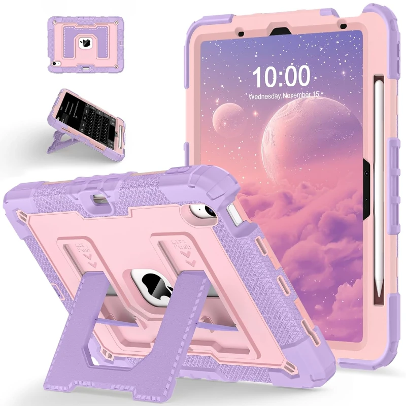 Rugged Shockproof Kids-Friendly Tablet Protective Cover