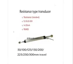 Articulated High-precision Potentiometer Displacement Sensor Kpm18 50-300mm Pre-stressed Electronic Ruler Resistance Rod Type