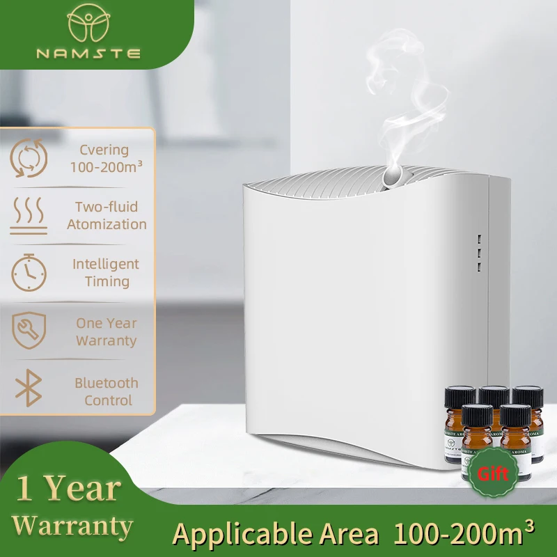 제습기 아로마 디퓨저 전기 냄새 분배기, 가정용 향수, 공기 청정기, 가습기, 향기, 사무실 향기 기계, 200 m³ 제습기 아로마 디퓨저 전기 냄새 분배기, 가정용 향수, 공기 청정기, 가습기, 향기, 사무실 향기 기계, 200 m³