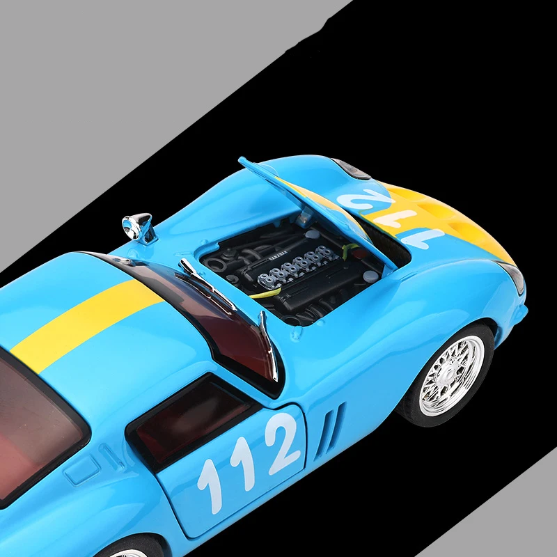 Classic 1:32 Diecast Alloy Sports Car with Sound and Light - Trendy Collectible Toy & Gift
