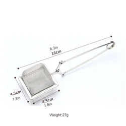 Deluxe Stainless Steel Tea Infuser and Spice Strainer Set (A)