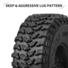 INJORA 62*24mm S4 All Terrain 1.0 Wheel Tires for 1/18 1/24 RC Crawler Car Axial SCX24 FCX24 Enduro24 AX24 (T2450) 5