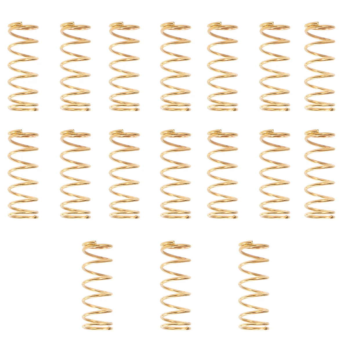 

17pcs Guitar Pickup High Tension Sprung Springs Metal Electric Guitar Tension High Tension Sprung Springs Adjust Height