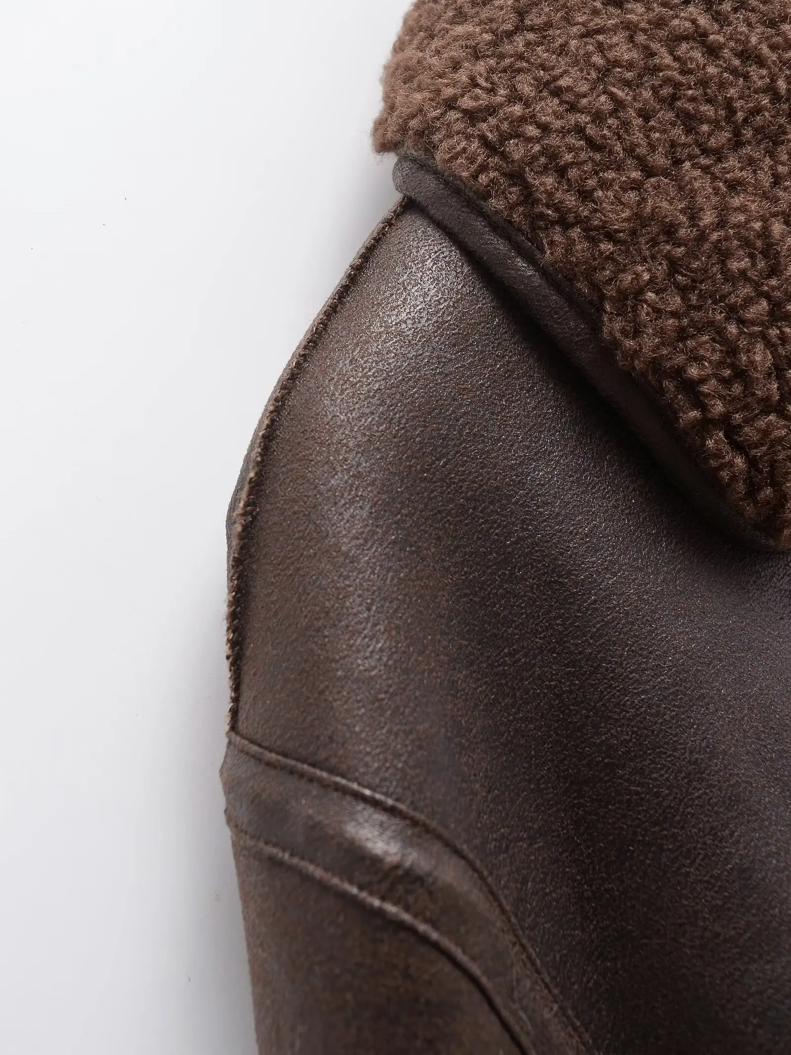 Women's Jackets Winter Leather Coat With Button Outwear Solid Thick Warm Long Sleeve Tops 2024 inszarts Casual Loose Woman Coat