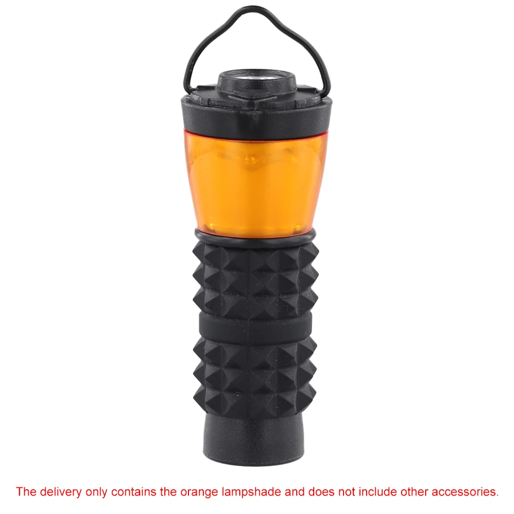 Orange Light Protective Cover Color Change Camping Light Cover Plastic Lantern Cover Lightweight for Camping Light