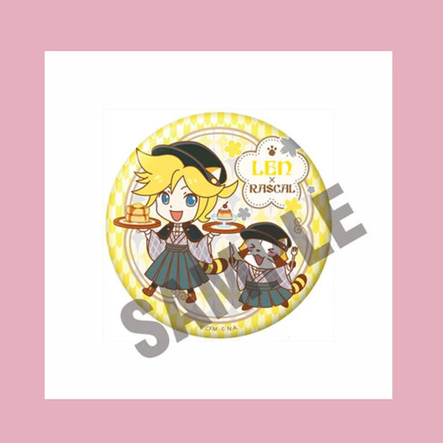 Kagamine Len Badge — Otaku Anime