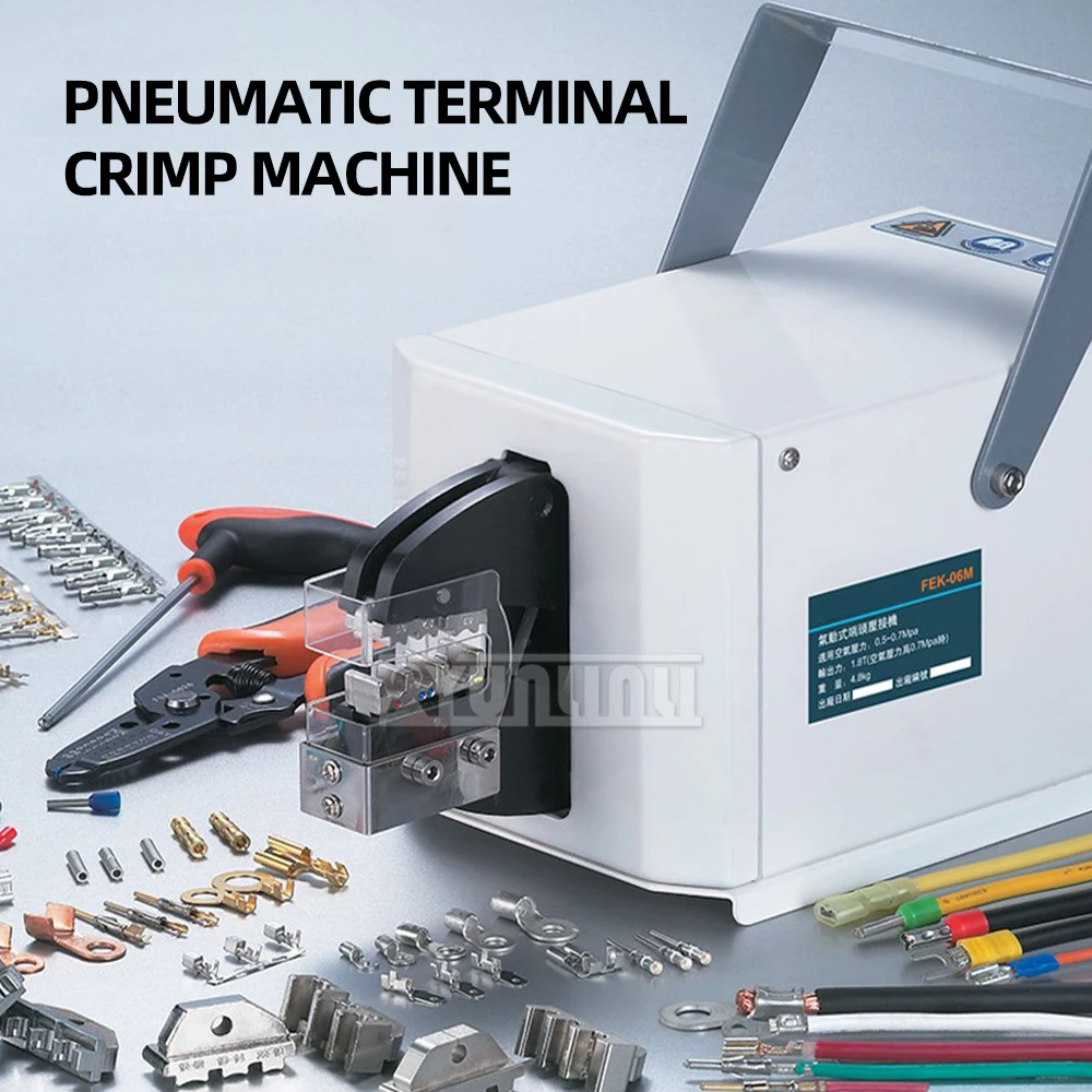 

Pneumatic crimping pliers cold pressing terminal crimping machine terminal crimping tool FEK-06M