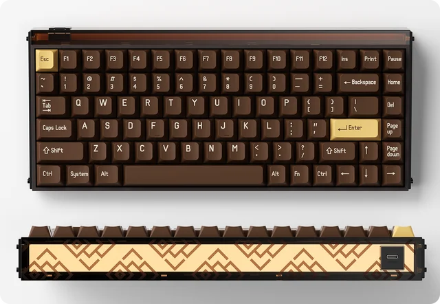 MelGeek MADE68 Pro Gaming Keyboard Magnetic KKT Switch 0.125mm 