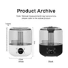 3L Air Humidifier 220V110V Professional Large Capacity Household Humidifier Plant Spray Aroma Diffuser With Remote Control Timer 6