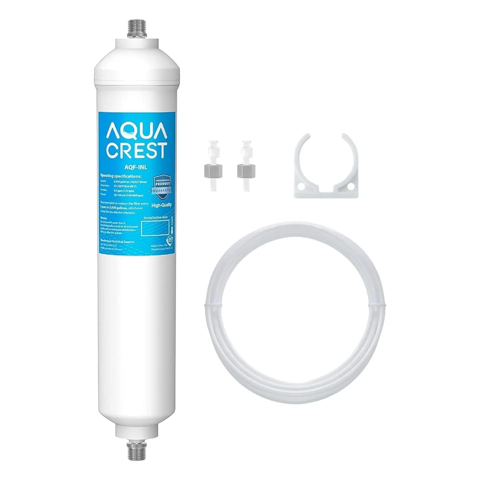Aqua Crest Inline Water Filter for Refrigerators