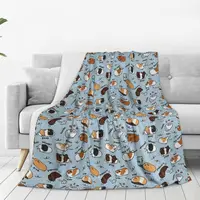 Guinea Pig Daily To-Do List Blanket Fleece Throw Blankets Sofa Throw Blanket For Couch Bedding Office Throws Bedspread Quilt 2