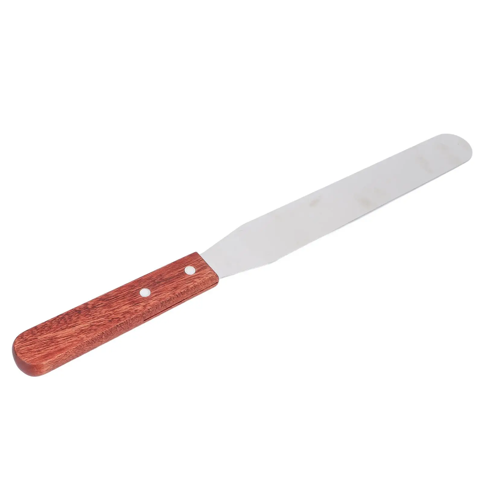 Stainless Steel Body Waxing Stick with Wooden Handle-Metal Wax Spatula for hair Removal on