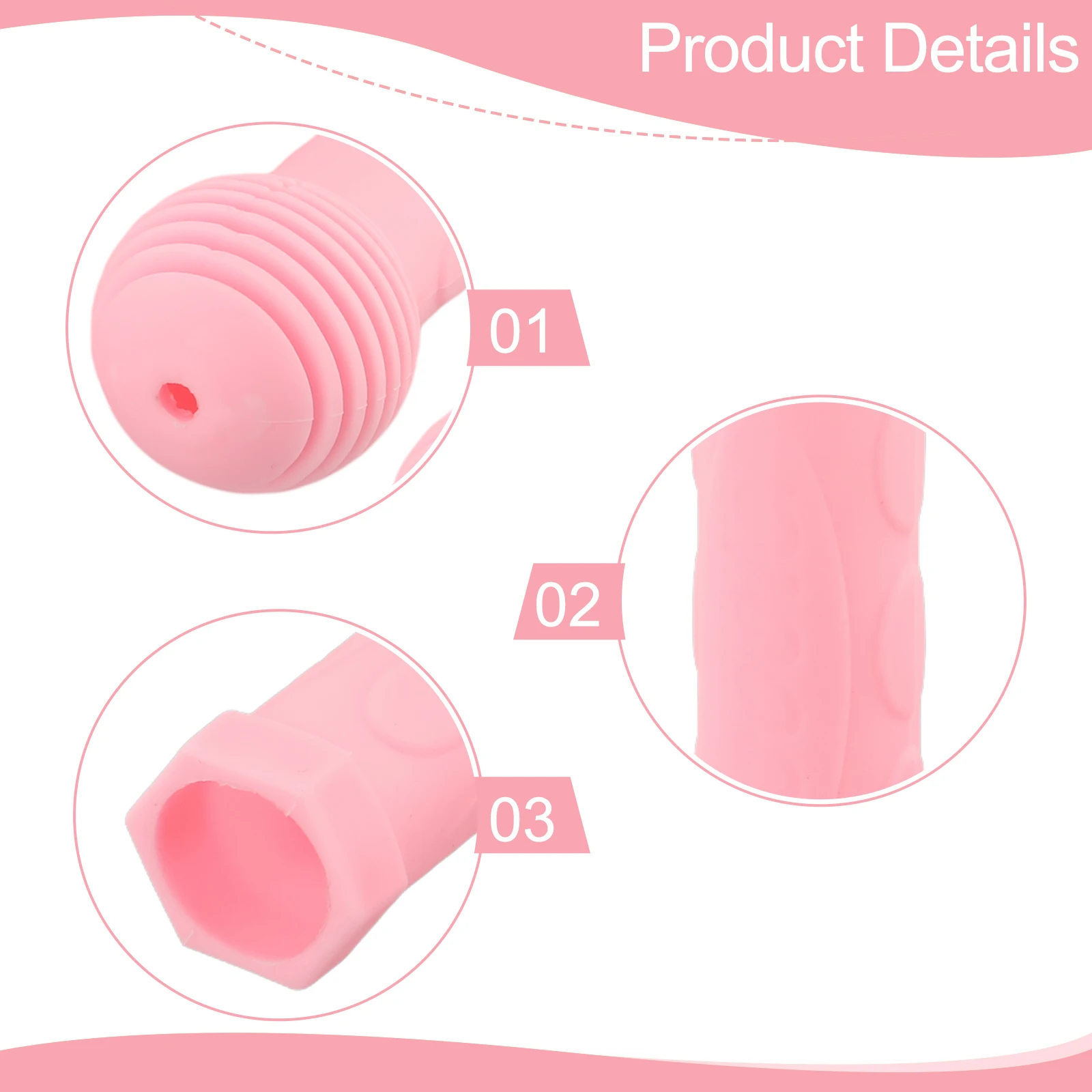 Description Picture 2 of item1 Pair Rubber Grip Bike Bicycle Handle Bar Grips Cover Anti-slip Tricycle Skateboard Scooter Handlebar For Kids Children Cycling