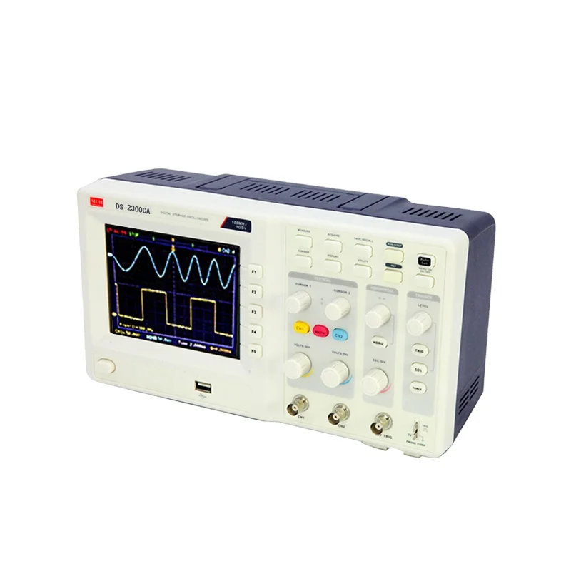 

MCH Mini 3 Channel USB 300MHz Digital Oscilloscope DS-2300CA