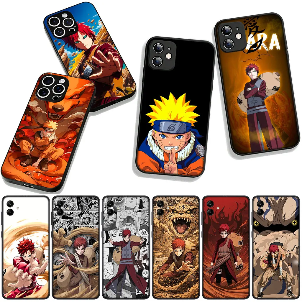 Cartoon Gaara Naruto Phone Cover Case