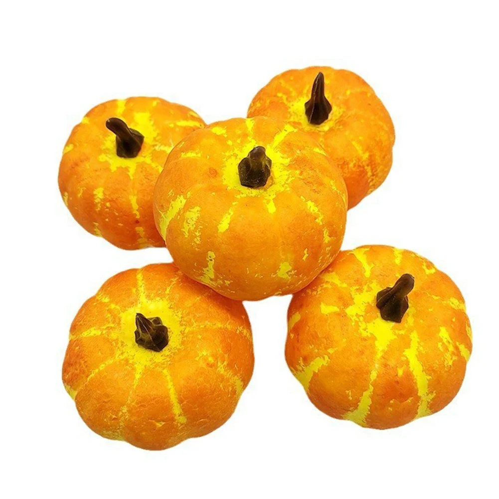 Part Name Artificial Pumpkin Festive Touch Artificial Pumpkin DIY Craft Fake Simulation Vegetable Festive Touch