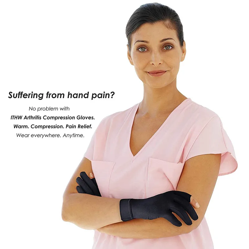 Copper Arthritis Compression Gloves 1 Pair for Women Men for Arthritis Hand Pain Relief Swelling Rheumatoid