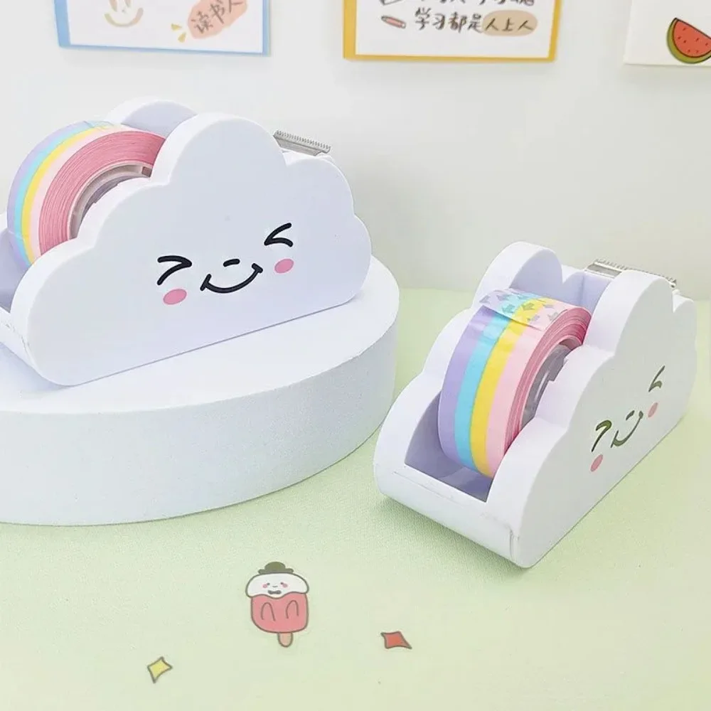 Kawaii 2 In 1 Washi Tape Cutter Storage Box - Kawaii Fashion Shop