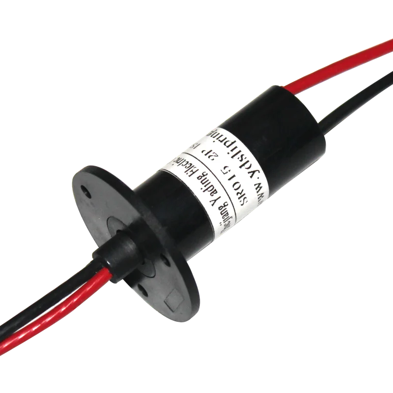 Conector Rotativo da Cápsula Anel Deslizante Sinal de Transmissão Elétrica Grande Poder Fios 20a Od15.5 mm Garra Uso da Máquina