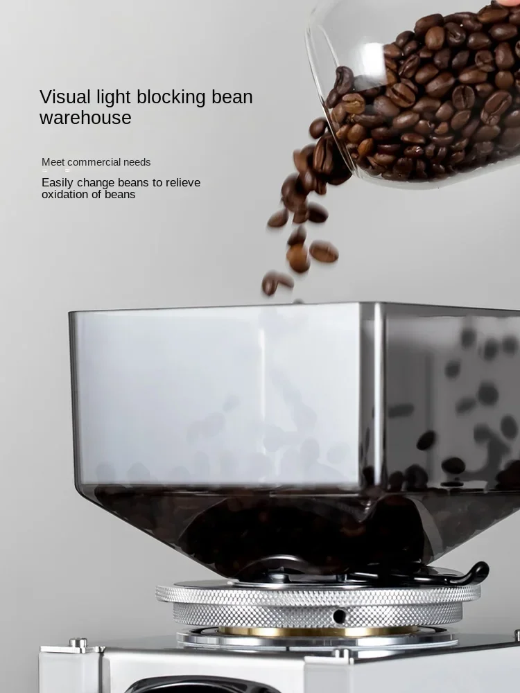 Gemilai CRM9016 Automatic commercial bean grinding intelligent fast quantitative high-end coffee bean grinder 3