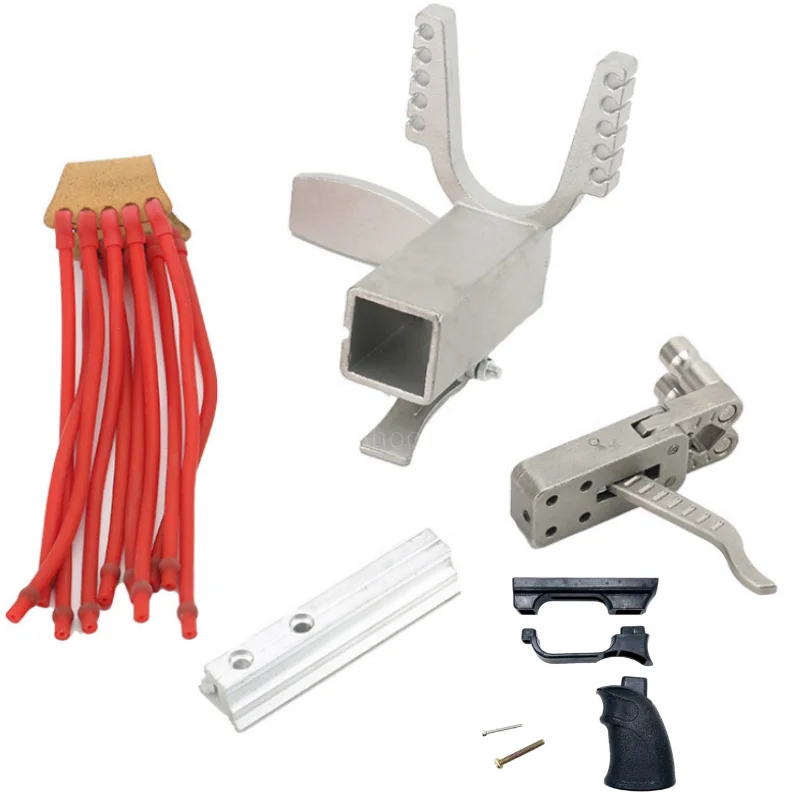 Slingshot Machinery Stainless Steel Parts Long rod Slingshot Parts