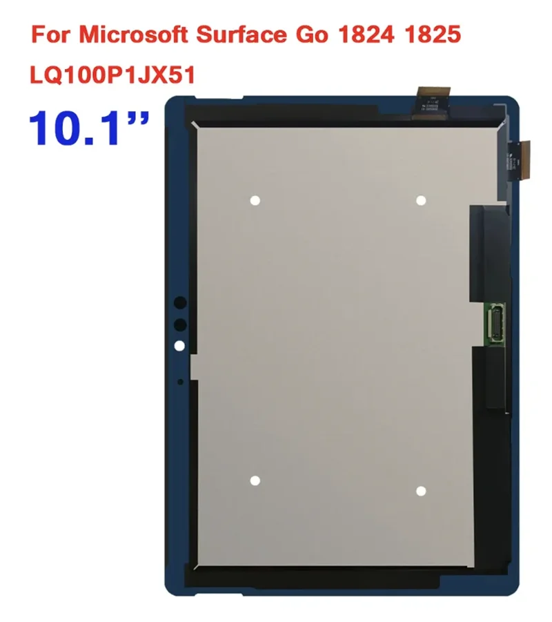 10.1" LCD Assembly For Microsoft Surface Go 1824 1825 LCD Display Touch Screen Glass Panel Repair GO1 Replacement LQ100P1JX51
