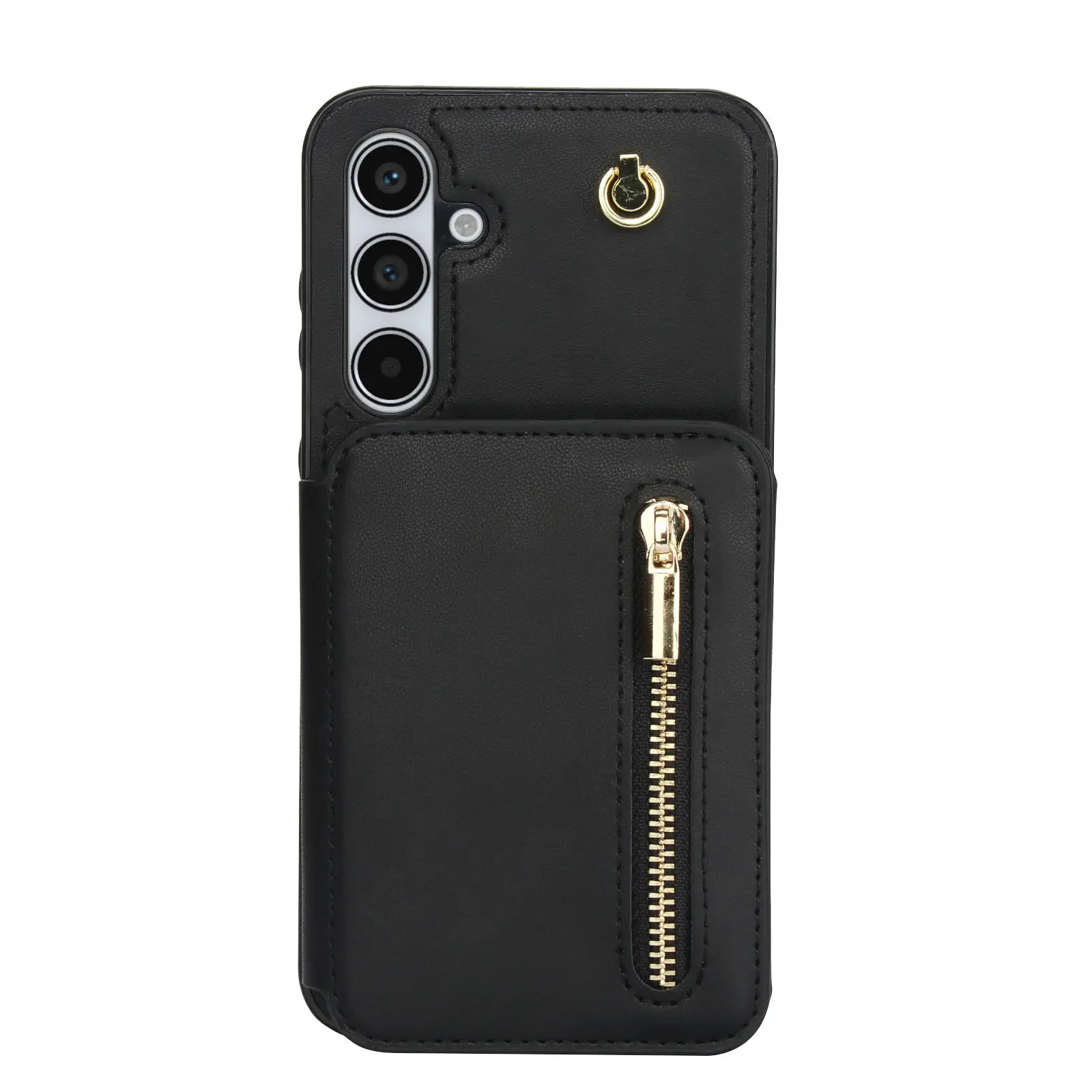 Zipper Wallet Purse Crossbody Case with Strap and Credit Card Holder