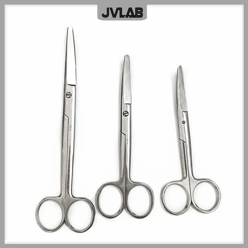 Surgical Scissors Stainless Steel 125 140 160 180mm 1 EA