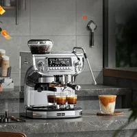 Coffee Machine Home Use and Commercial Use Full & Semi Automatic Italian Instant Bean Grinding All-in-One Machine 1