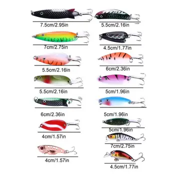 Bass Fishing Set Fishing Gear And Equipment Fishing Lures Accessories Kit Realistic Fishing Lures For Bass Saltwater Bait Lure 6