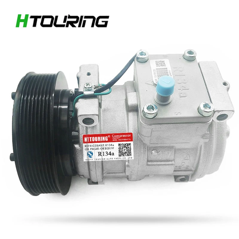 

Компрессор кондиционера для John Deere 10PA17C AH169875 AN221429 RE196923 RE46609 RE69716 SE501459 SE501462 TY24304 8PK